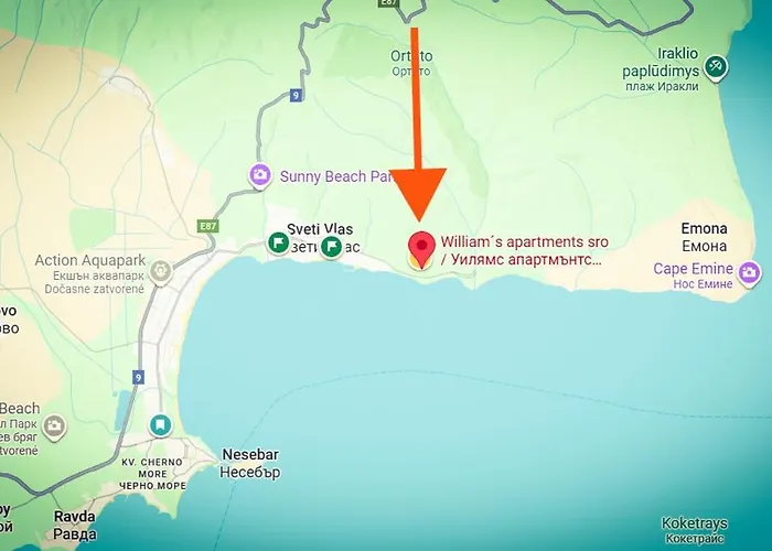 William's - Fourth Pretty Apartament Sveti Vlas